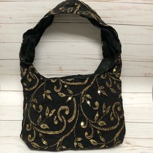 Beautiful Black/Gold Purse